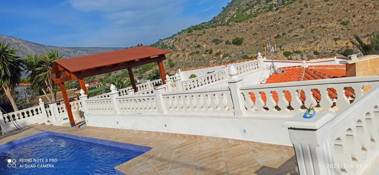 Villa Med Panoramautsikt Med Privat Pool I Calpe, Costa Blanca, Spanien Exterior photo