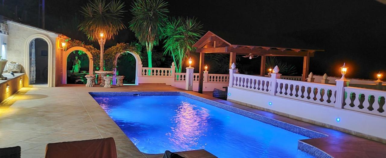 Villa Med Panoramautsikt Med Privat Pool I Calpe, Costa Blanca, Spanien Exterior photo