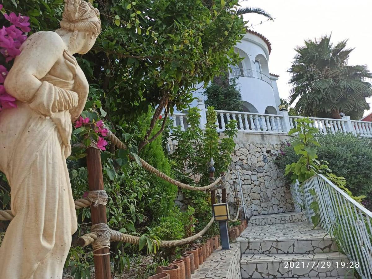 Villa Med Panoramautsikt Med Privat Pool I Calpe, Costa Blanca, Spanien Exterior photo