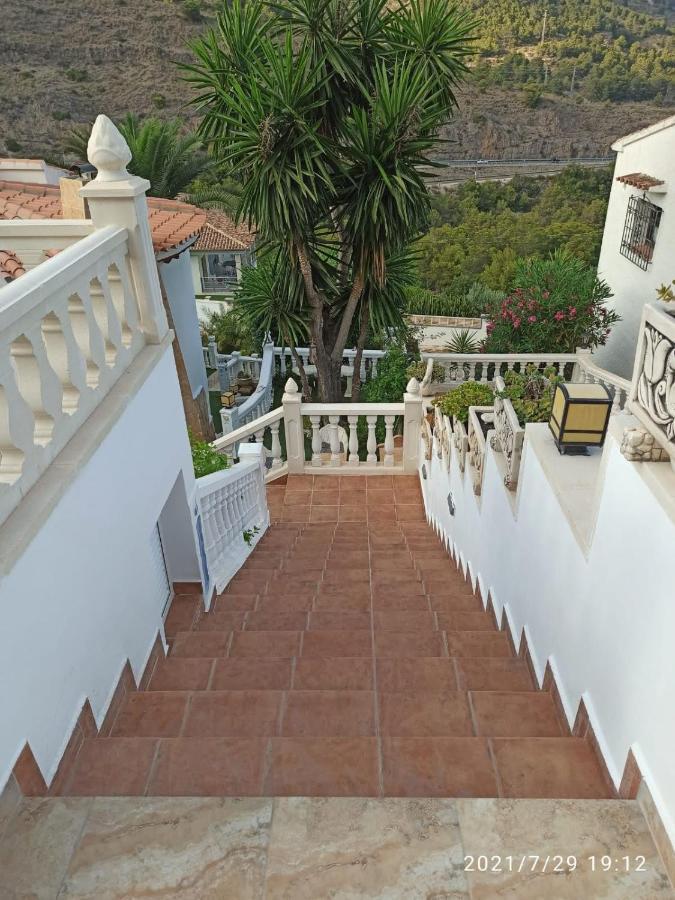 Villa Med Panoramautsikt Med Privat Pool I Calpe, Costa Blanca, Spanien Exterior photo