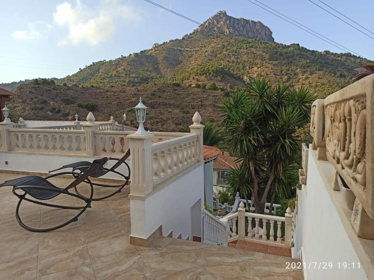 Villa Med Panoramautsikt Med Privat Pool I Calpe, Costa Blanca, Spanien Exterior photo